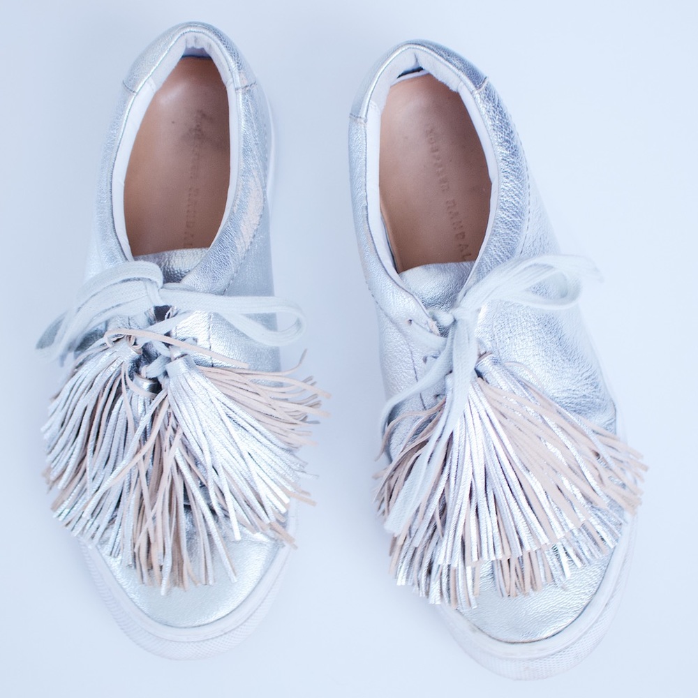 Loeffler Randall - Logan Tassel Sneakers